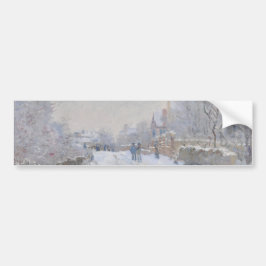 Snö i Argentina (av Claude Monet) Bildekal