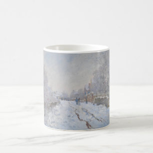 Snö i Argentina (av Claude Monet) Kaffemugg
