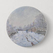 Snö i Argentina (av Claude Monet)