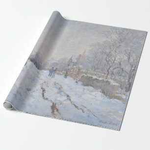 Snö i Argentina (av Claude Monet) Presentpapper