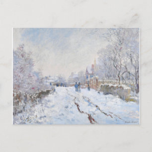 Snö i Argentina av Claude Monet Vykort