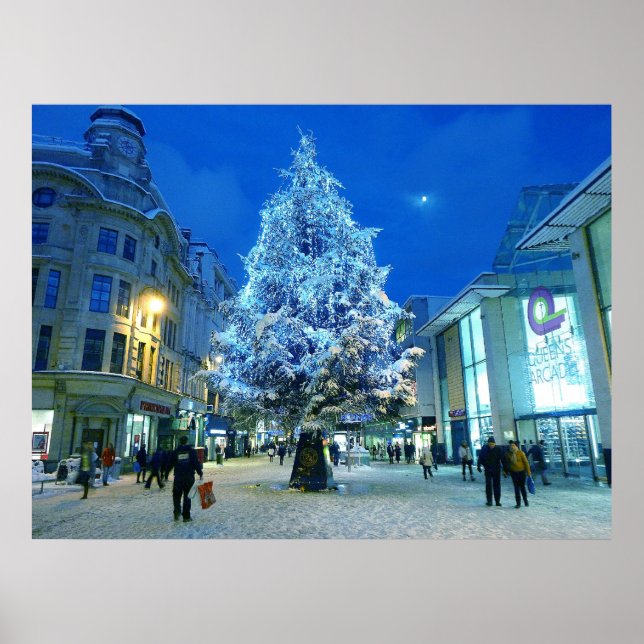 Snö i Cardiff Poster (Framsidan)