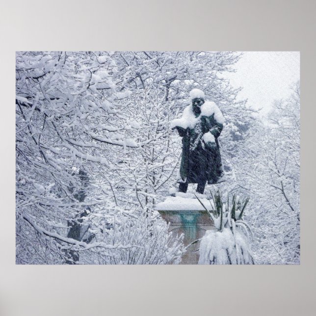 Snö i Cardiff Poster (Framsidan)