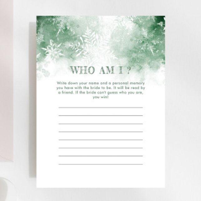 Snö i Kärlek Möhippa, vem är jag? (Skapare uppladdad)