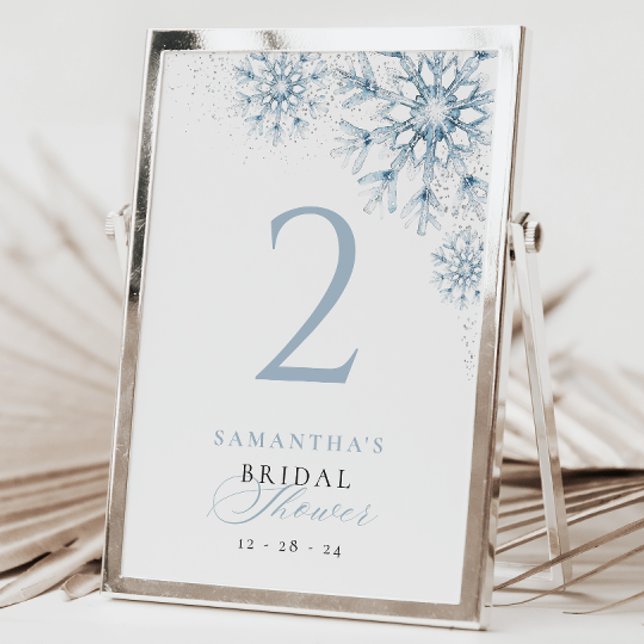 SNÖ i KÄRLEK MÖHIPPAN Bordsnummer (Skapare uppladdad)