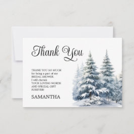 Snö i Kärlek vinterskogar gräs Möhippa Tack Kort