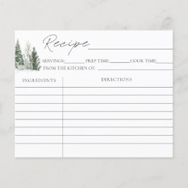 Snö i kärlek Winter Möhippa Recification Cards