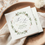 Snö i Kärlek Winter-Möhippan Pappersservett<br><div class="desc">Snö i Kärlek Winter Möhippa Napkins. Matchande objekt är tillgängliga.</div>
