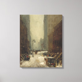 Snö i New York City (Winter in NYC) Canvastryck