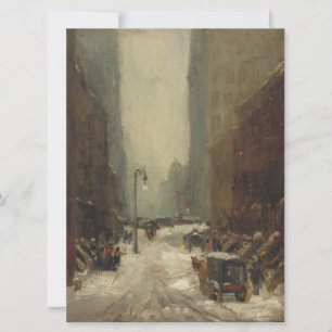 Snö i New York City (Winter in NYC) Kort