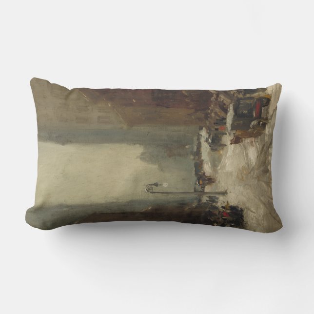 Snö i New York City (Winter in NYC) Lumbarkudde (Framsida)