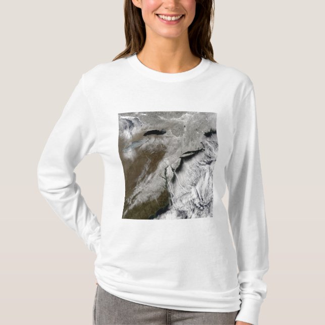 Snö i nordöstra Stater Tröja (Framsida)