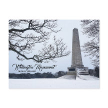 Snö i Phoenix Park, Dublin, Irland