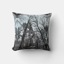 Snö i skogen LS Kastkudde