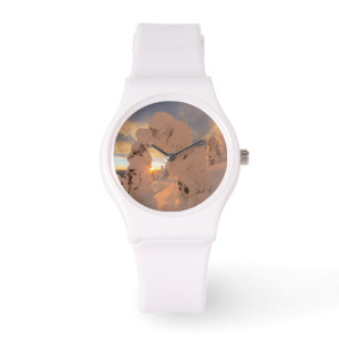 Snö i Spöken i Whitefish-området Armbandsur