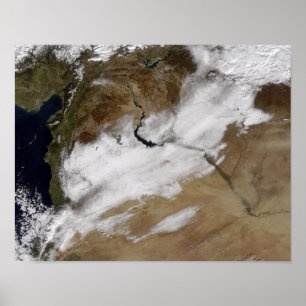 Snö i Syrien Poster
