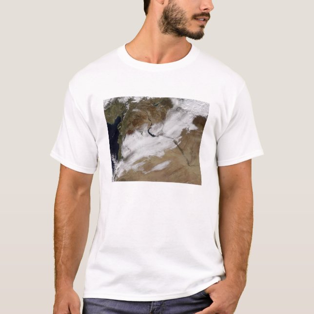 Snö i Syrien Tee Shirt (Framsida)