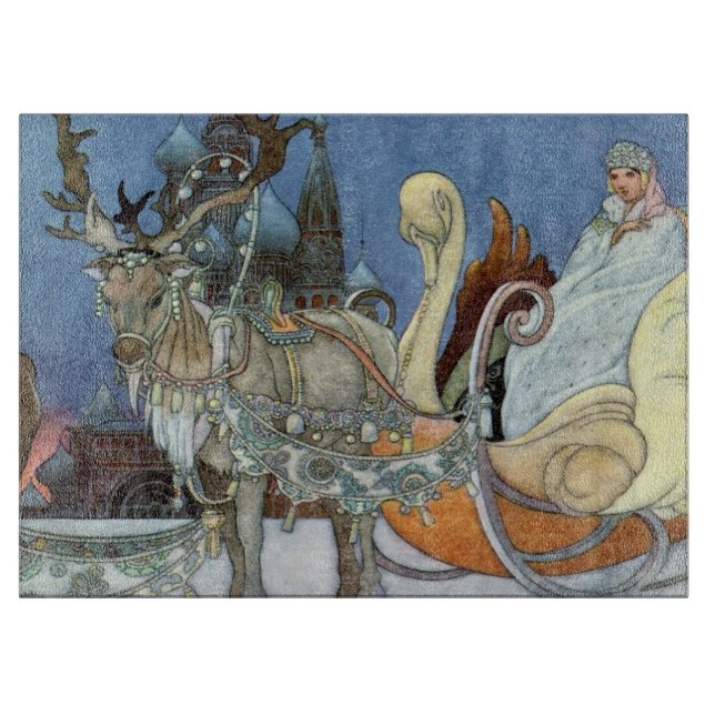 Snö Ice Queen Russian Princess Reindeer (Framsidan)