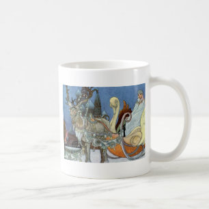 Snö Ice Queen Russian Princess Reindeer Kaffemugg