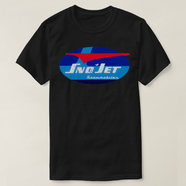 Sno Jet Snowmobile T Shirt (Design framsida)