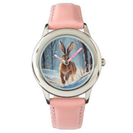 Snö-Kissed: Hare Springa Armbandsur