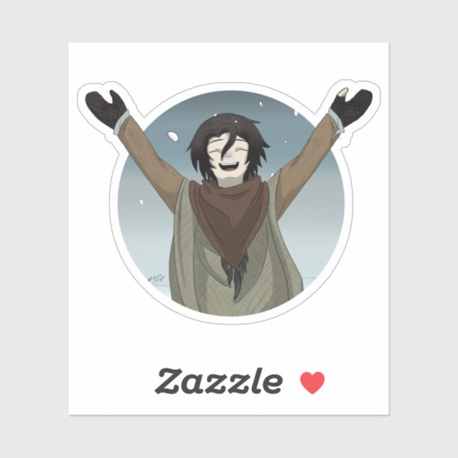 Snö Klistermärken (Ark)