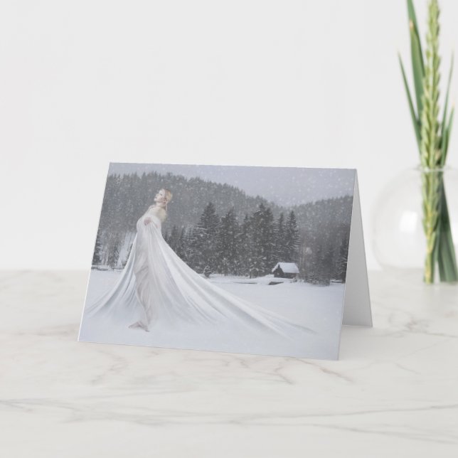 Snö Kort (Framsida)