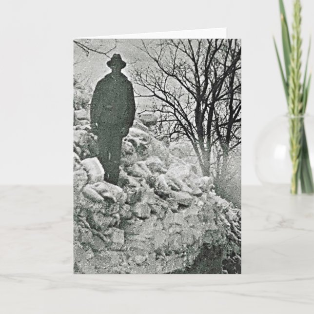 Snö-kort Kort (Framsida)