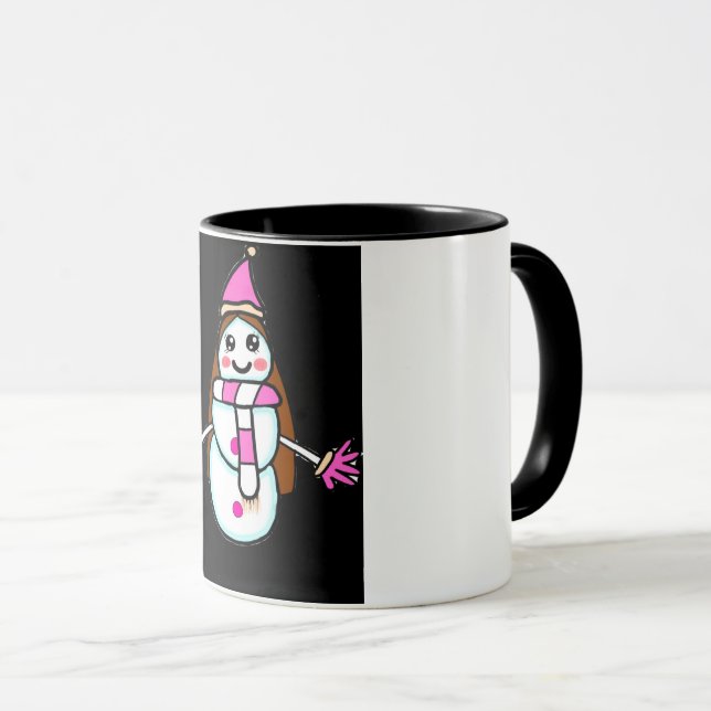 Snö Kvinnlig Magi - Originalkaraktär av Asinat Mugg (Framsida höger)