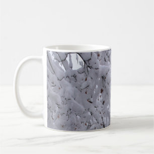 Snö-Laden Träd Kaffemugg