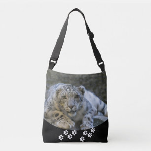 SNÖ LEOPARD AXELVÄSKA