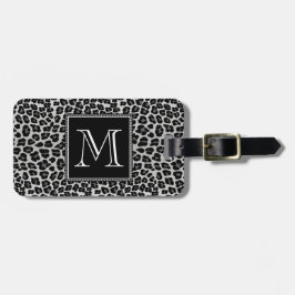 Snö leopard bagagebricka