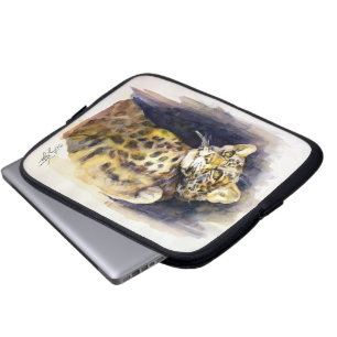 Snö Leopard Electronics Bag Laptop Fodral