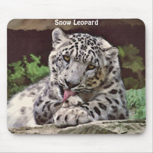 SNÖ LEOPARD Mousepad Musmatta