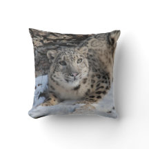 Snö Leopard Square Toss Cushion