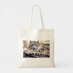 Snö Leopard Tygkasse