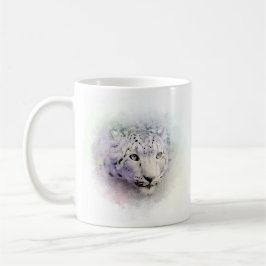 Snö Leopard Wildlife Coffee Mugg