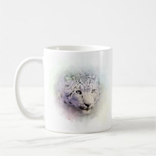 Snö Leopard Wildlife Coffee Mugg