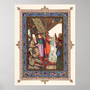 Snö Maiden av Boris Zvorykin Poster