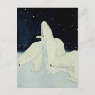 Snö Maiden Gathering Broken Hearts Vykort