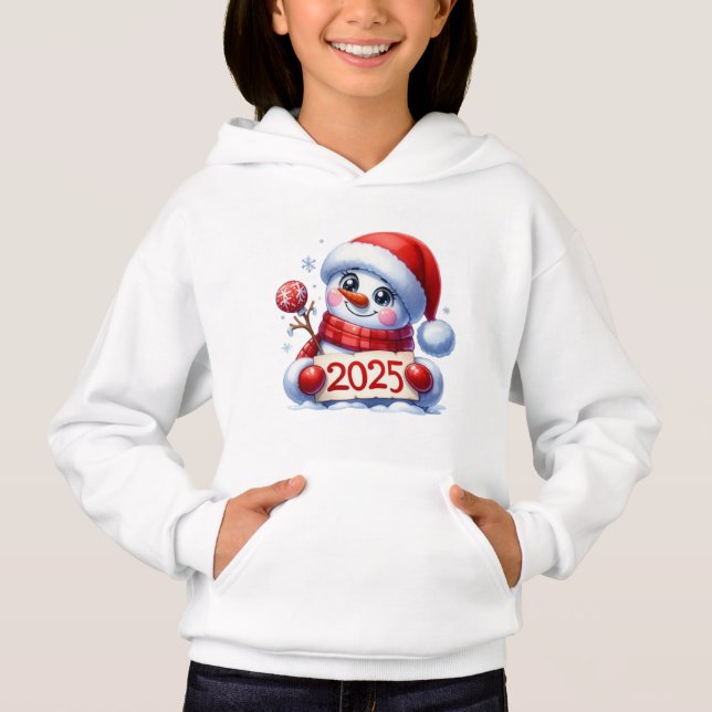Snö Man 2025 T Shirt (Framsida)