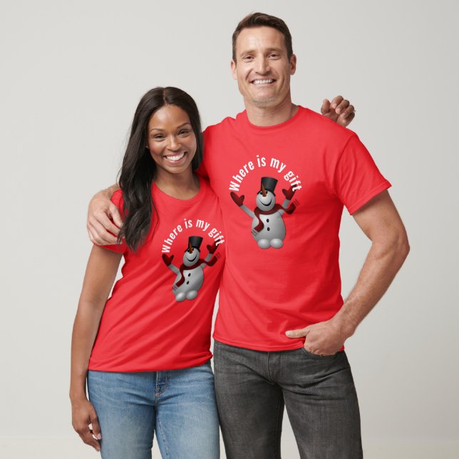Snö man t shirt (Unisex)