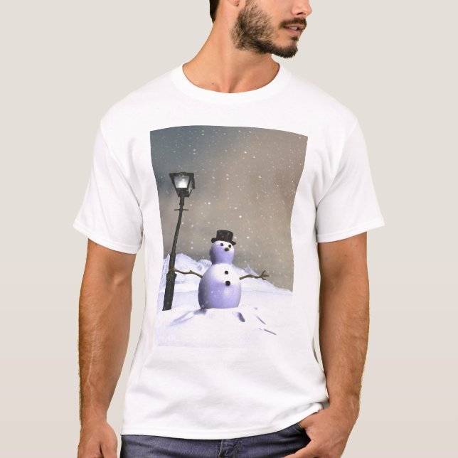 Snö Man T-Shirt (Framsida)