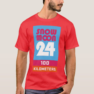 Snö Måne 24 100 k T Shirt
