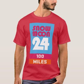 Snö Måne 24 100 miljoner slutbehandlare T Shirt