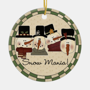 Snö Mania Snögubbe Keepsaké Ornament