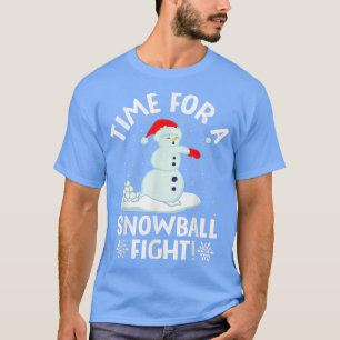 Snö-matchen går till Kid Funny Snowbal T Shirt