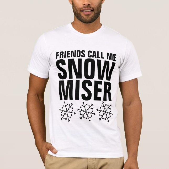 SNÖ MISER T-SHIRTS (Framsida)
