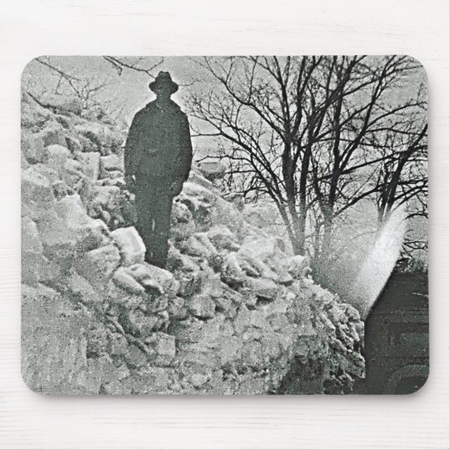 Snö mousepad musmatta (Framsidan)