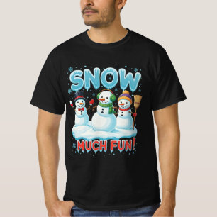 Snö Mycket Roligt från Asarteon T Shirt